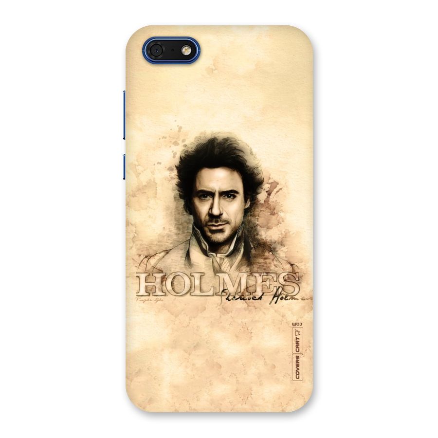 Sherlock Holmes Fan Art Back Case for Honor 7s