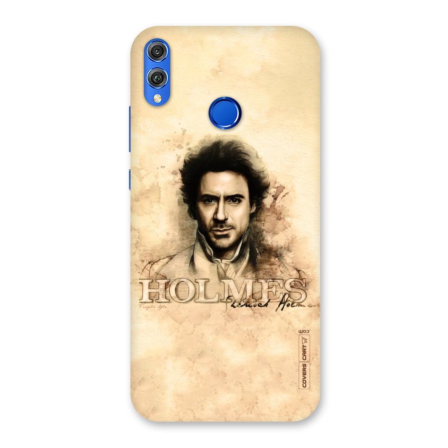 Sherlock Holmes Fan Art Back Case for Honor 8X