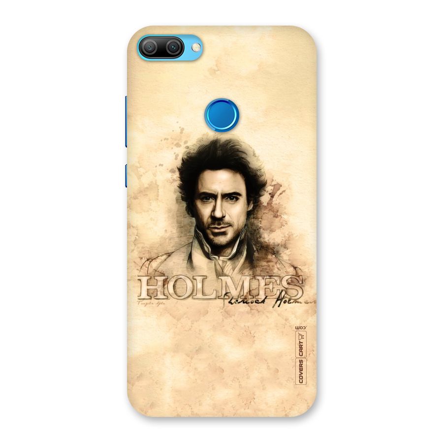 Sherlock Holmes Fan Art Back Case for Honor 9N