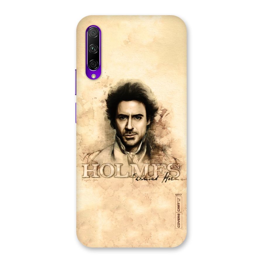 Sherlock Holmes Fan Art Back Case for Honor 9X Pro