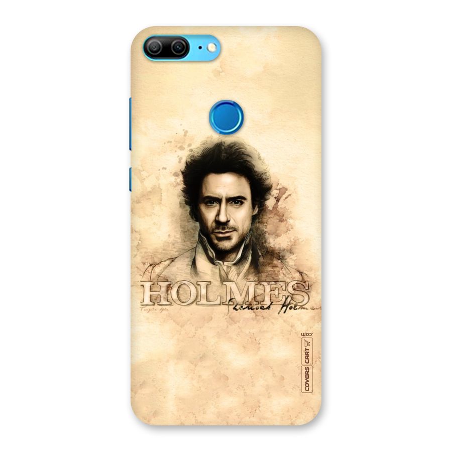 Sherlock Holmes Fan Art Back Case for Honor 9 Lite