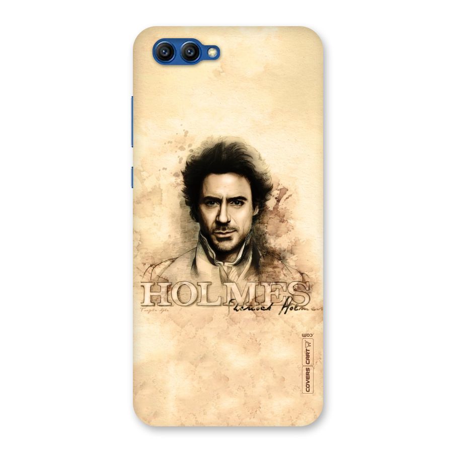 Sherlock Holmes Fan Art Back Case for Honor View 10
