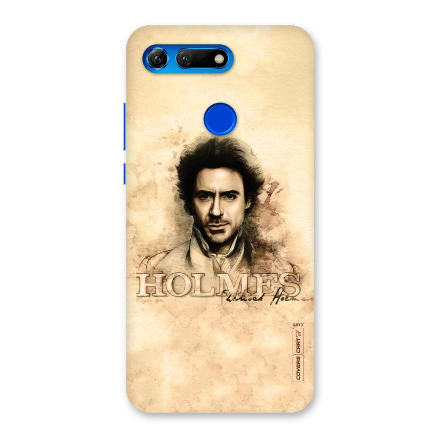 Sherlock Holmes Fan Art Back Case for Honor View 20