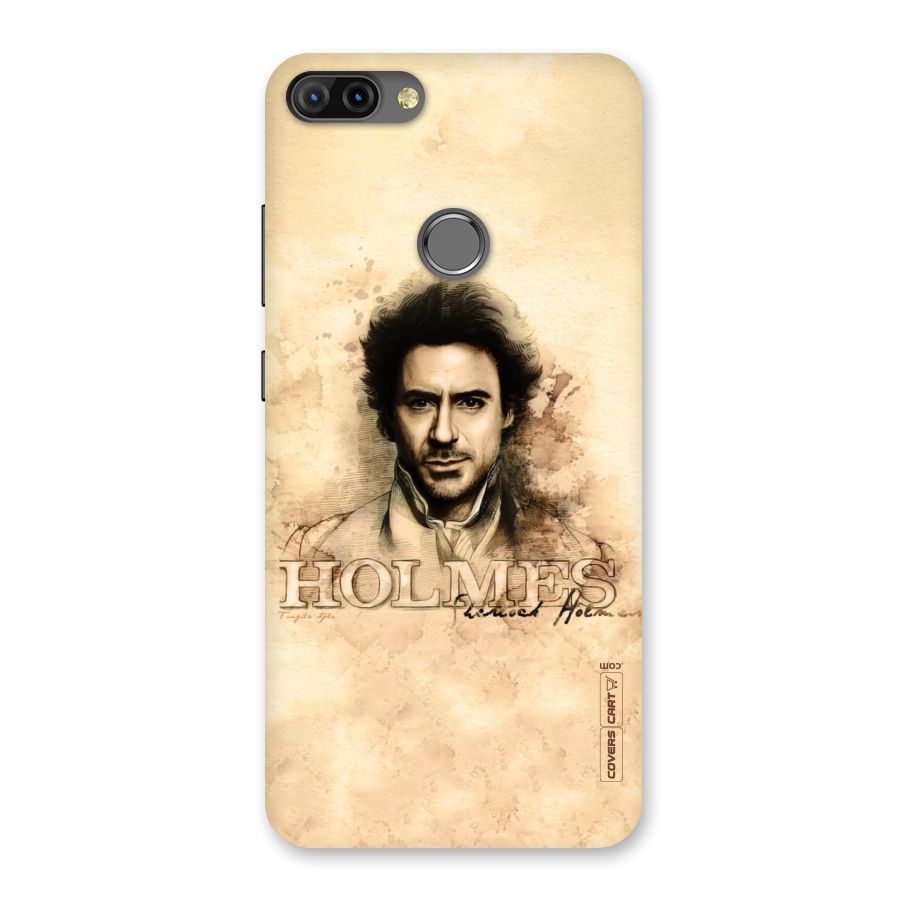Sherlock Holmes Fan Art Back Case for Infinix Hot 6 Pro