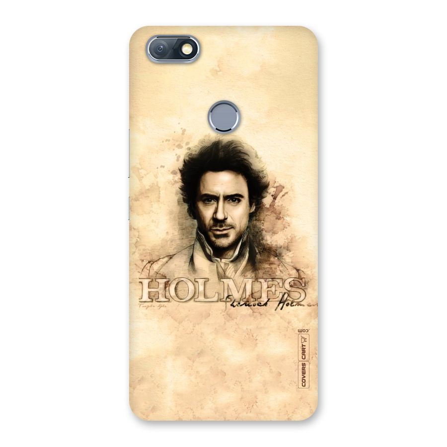 Sherlock Holmes Fan Art Back Case for Infinix Note 5