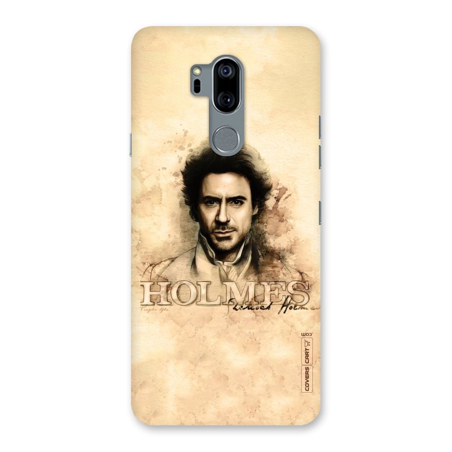 Sherlock Holmes Fan Art Back Case for LG G7