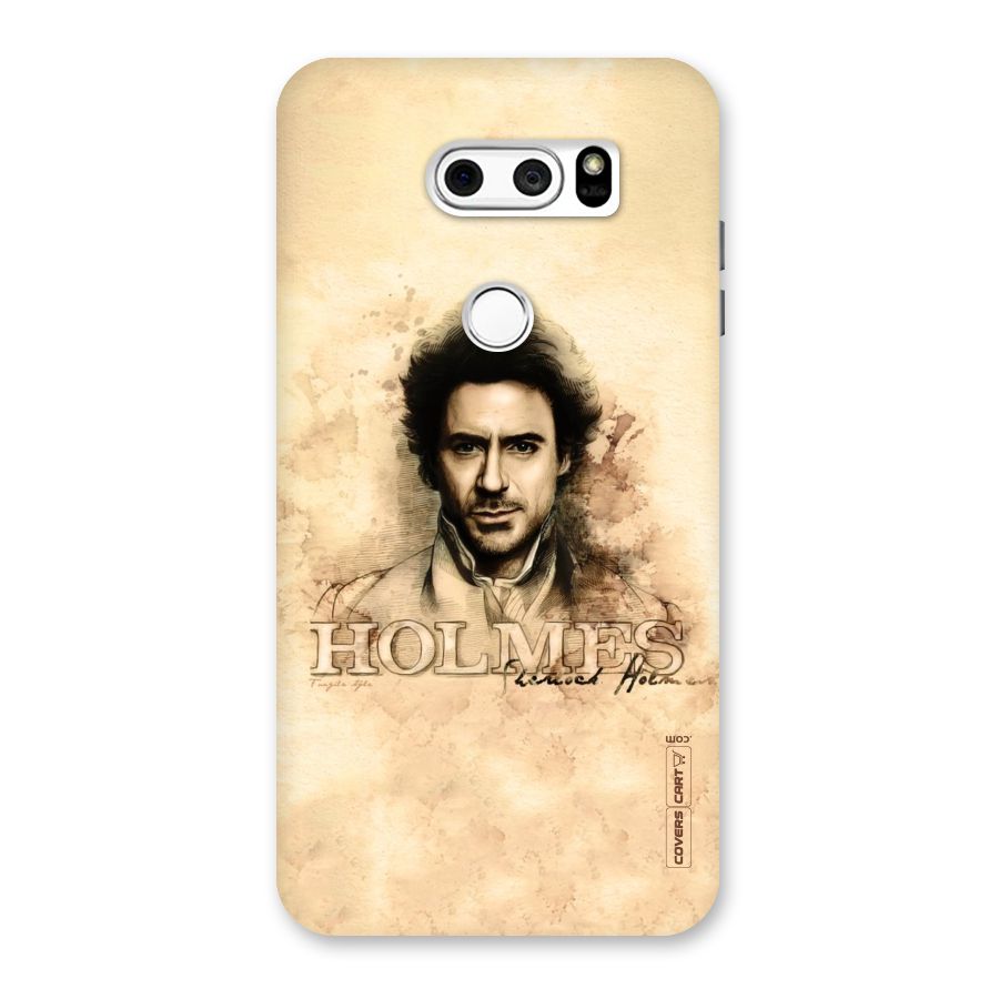 Sherlock Holmes Fan Art Back Case for LG V30