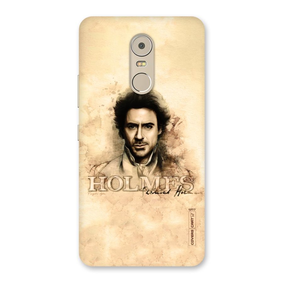 Sherlock Holmes Fan Art Back Case for Lenovo K6 Note