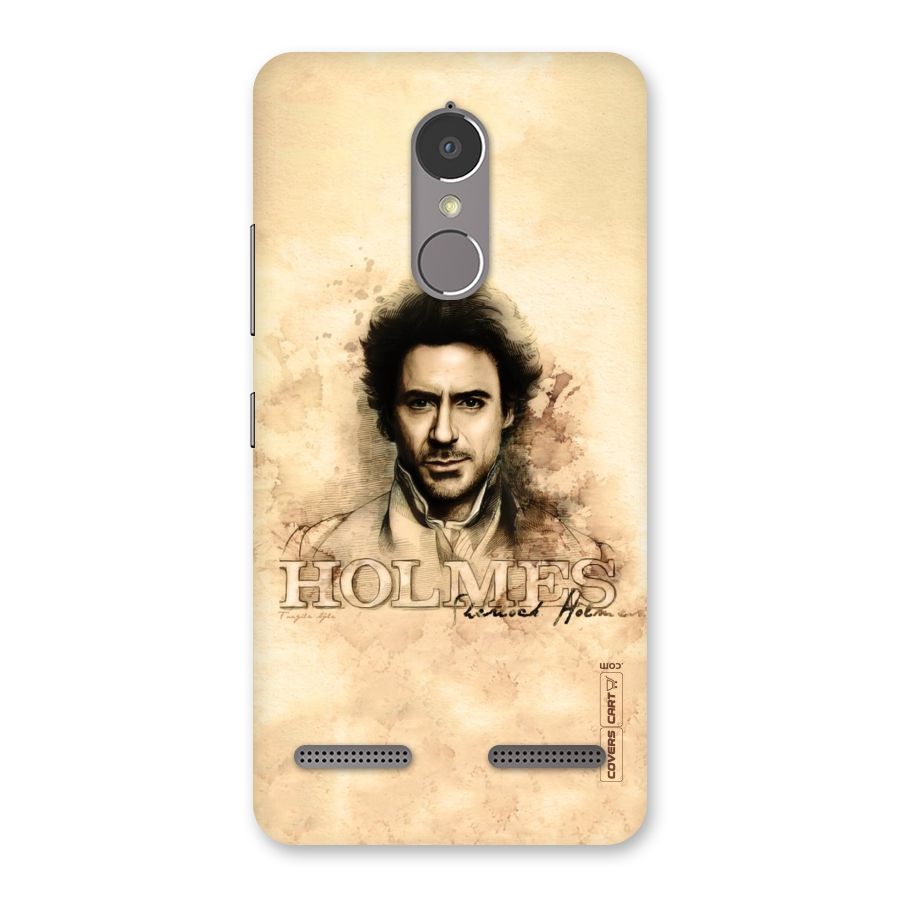 Sherlock Holmes Fan Art Back Case for Lenovo K6 Power