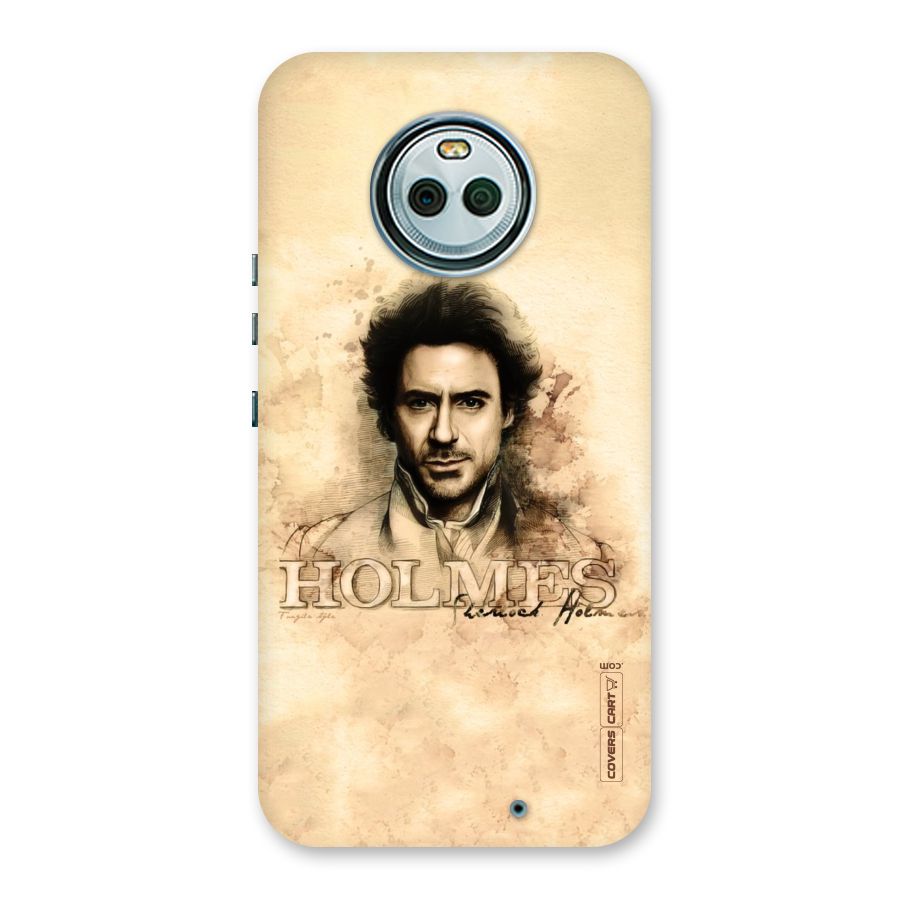 Sherlock Holmes Fan Art Back Case for Moto X4