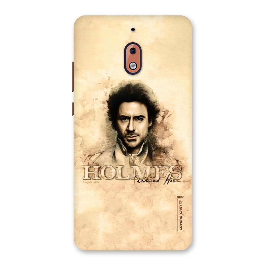 Sherlock Holmes Fan Art Back Case for Nokia 2.1
