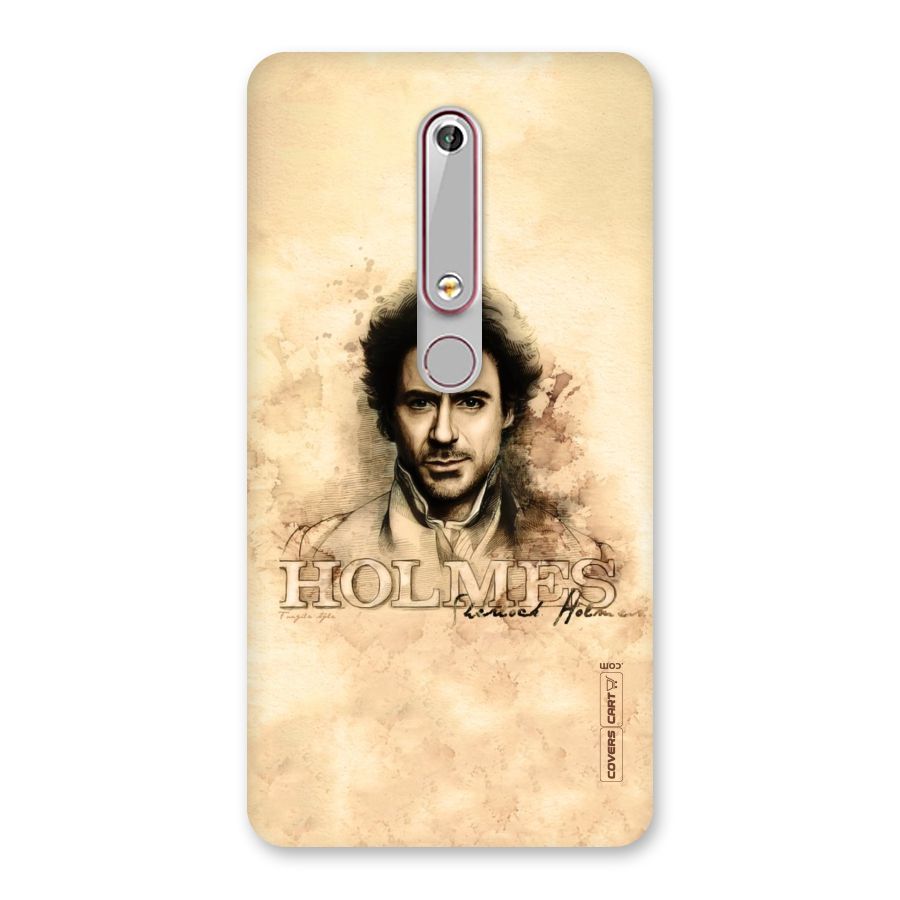 Sherlock Holmes Fan Art Back Case for Nokia 6.1