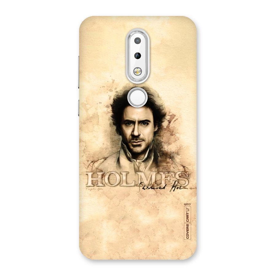Sherlock Holmes Fan Art Back Case for Nokia 6.1 Plus