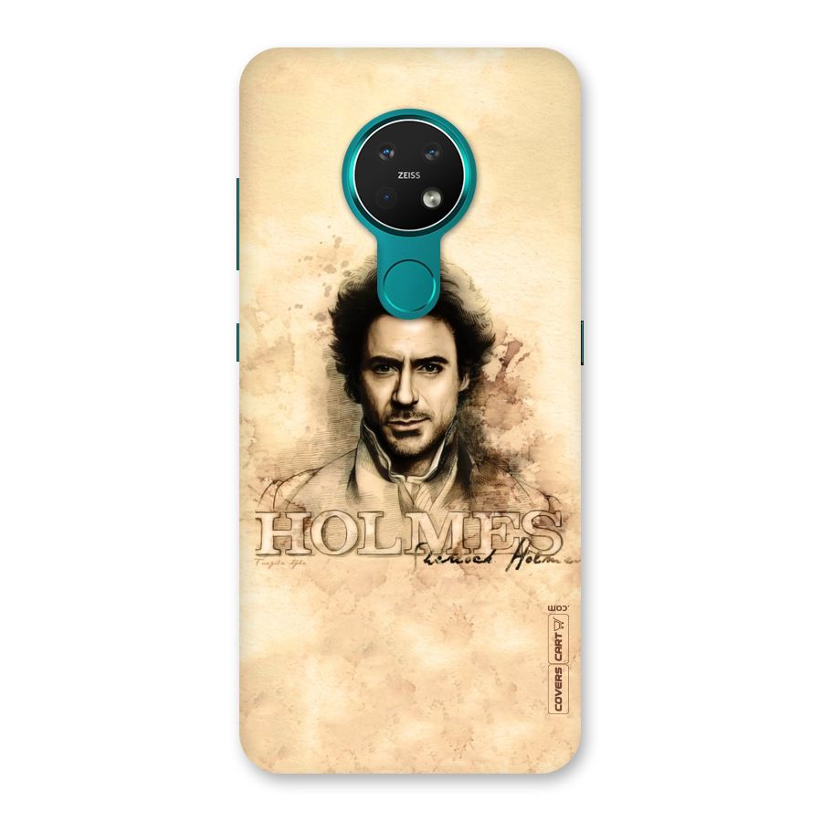Sherlock Holmes Fan Art Back Case for Nokia 7.2