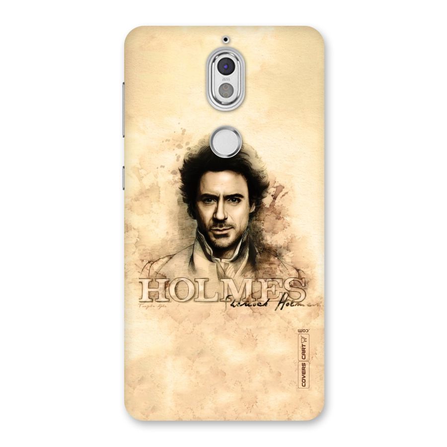 Sherlock Holmes Fan Art Back Case for Nokia 7