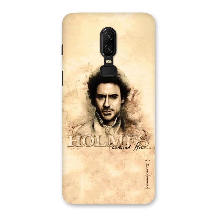 Sherlock Holmes Fan Art Back Case for OnePlus 6