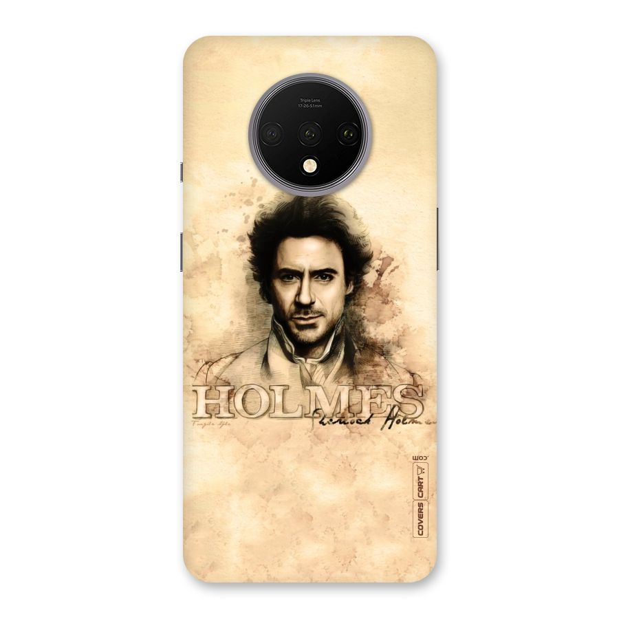 Sherlock Holmes Fan Art Back Case for OnePlus 7T