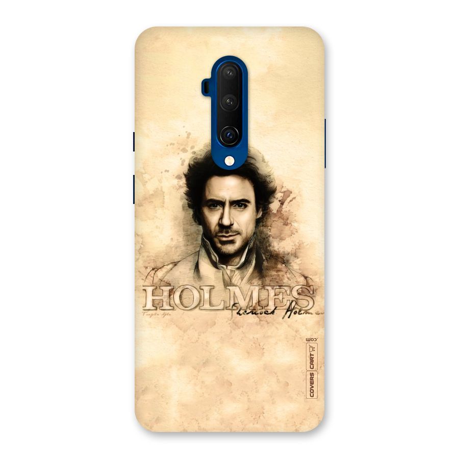 Sherlock Holmes Fan Art Back Case for OnePlus 7T Pro