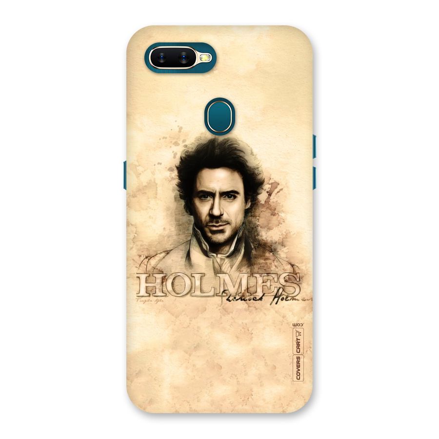 Sherlock Holmes Fan Art Back Case for Oppo A11k