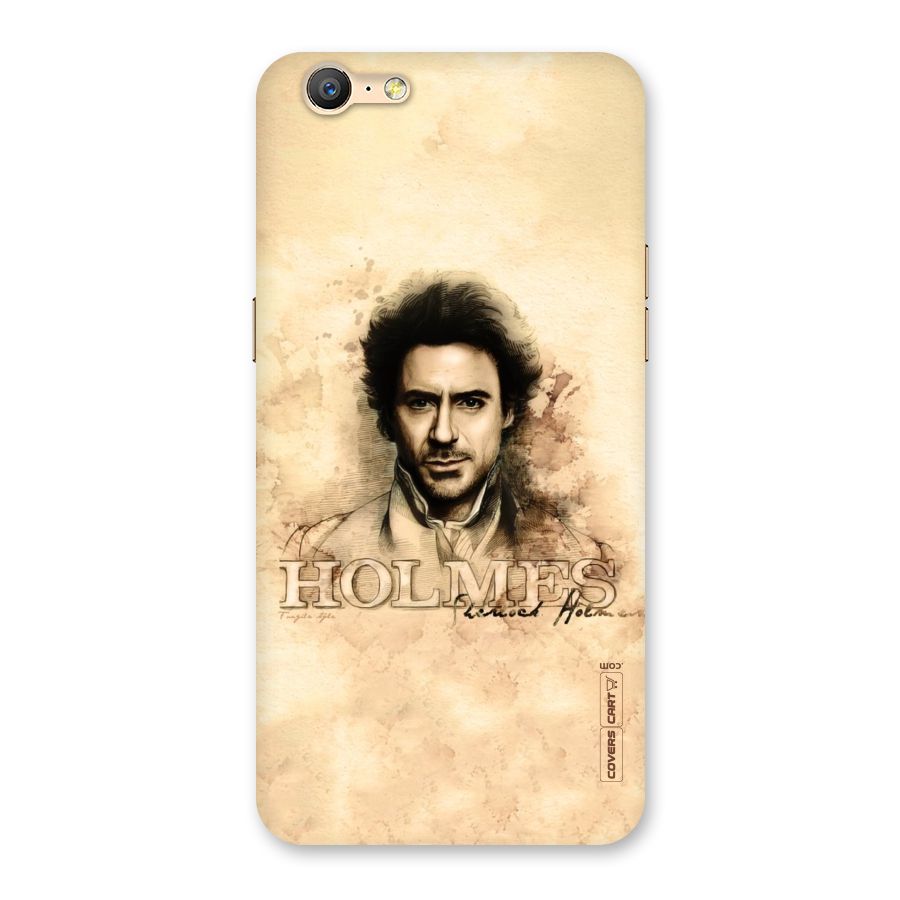 Sherlock Holmes Fan Art Back Case for Oppo A39