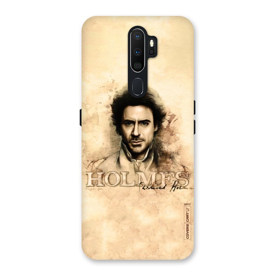 Sherlock Holmes Fan Art Back Case for Oppo A5 (2020)