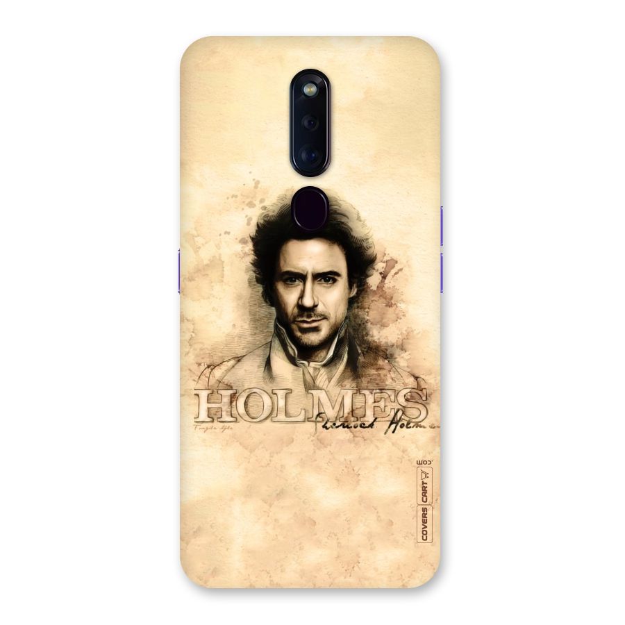 Sherlock Holmes Fan Art Back Case for Oppo F11 Pro