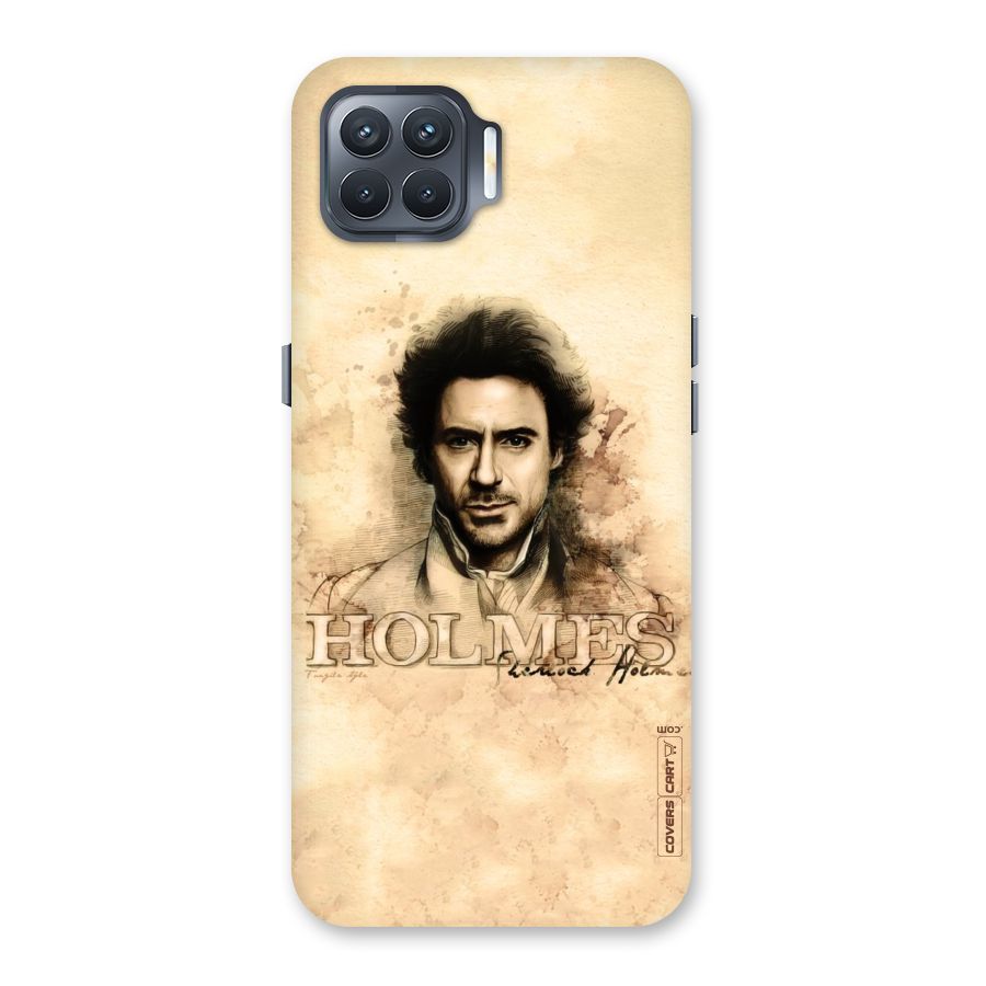 Sherlock Holmes Fan Art Back Case for Oppo F17 Pro