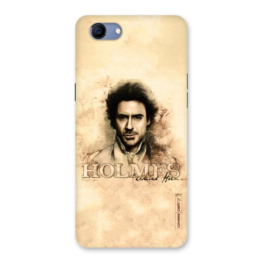 Sherlock Holmes Fan Art Back Case for Oppo Realme 1