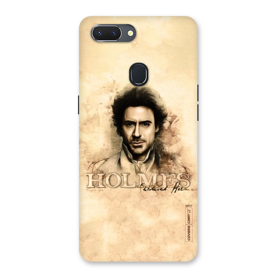 Sherlock Holmes Fan Art Back Case for Oppo Realme 2