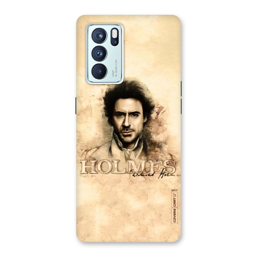 Sherlock Holmes Fan Art Back Case for Oppo Reno6 Pro 5G