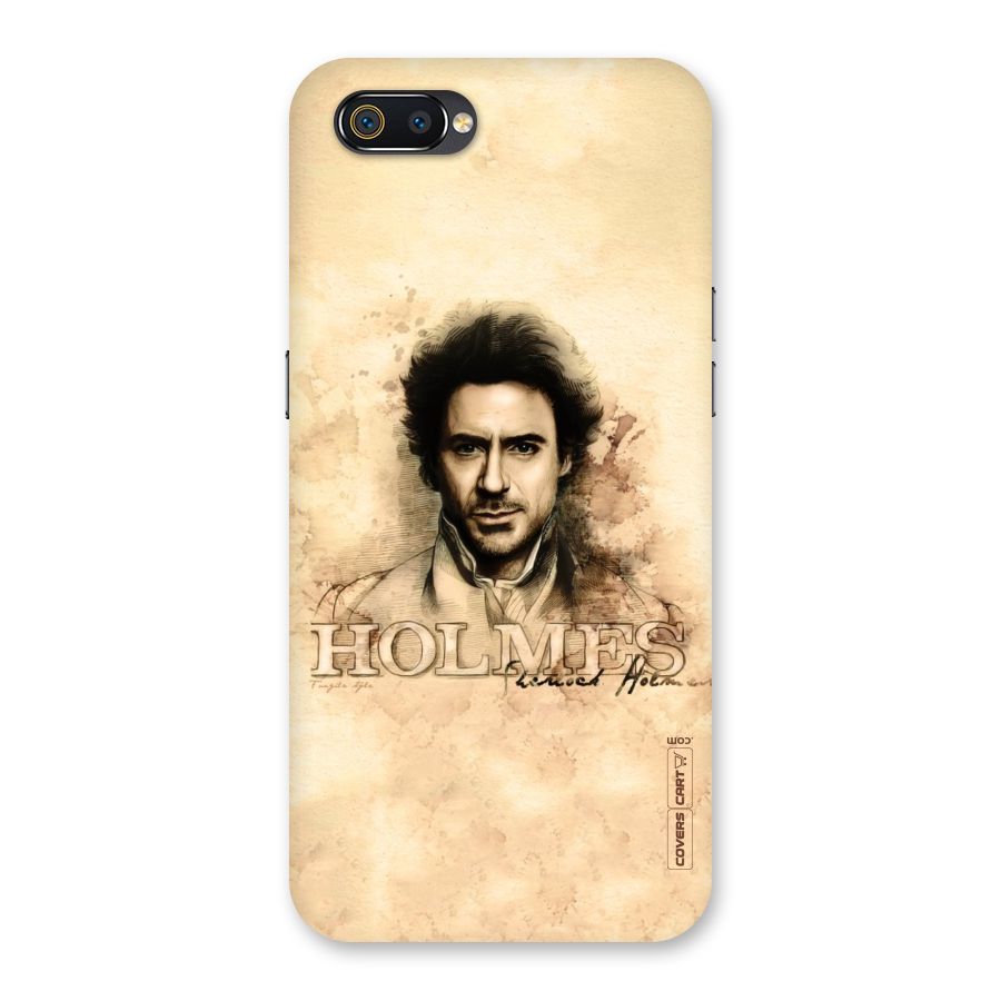 Sherlock Holmes Fan Art Back Case for Realme C2