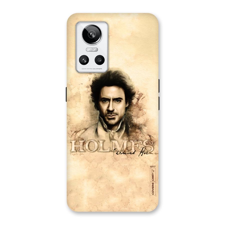 Sherlock Holmes Fan Art Back Case for Realme GT Neo 3