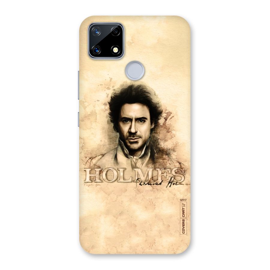 Sherlock Holmes Fan Art Back Case for Realme Narzo 20
