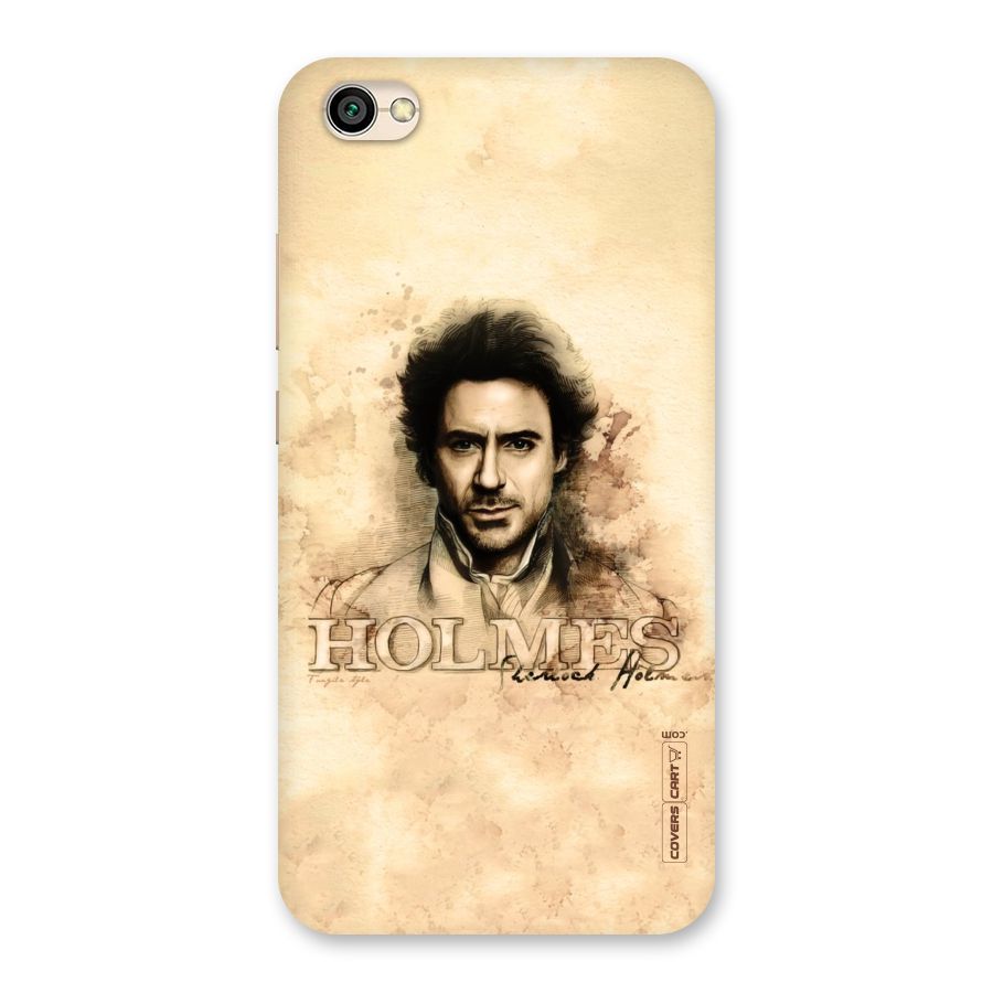 Sherlock Holmes Fan Art Back Case for Redmi Y1 Lite