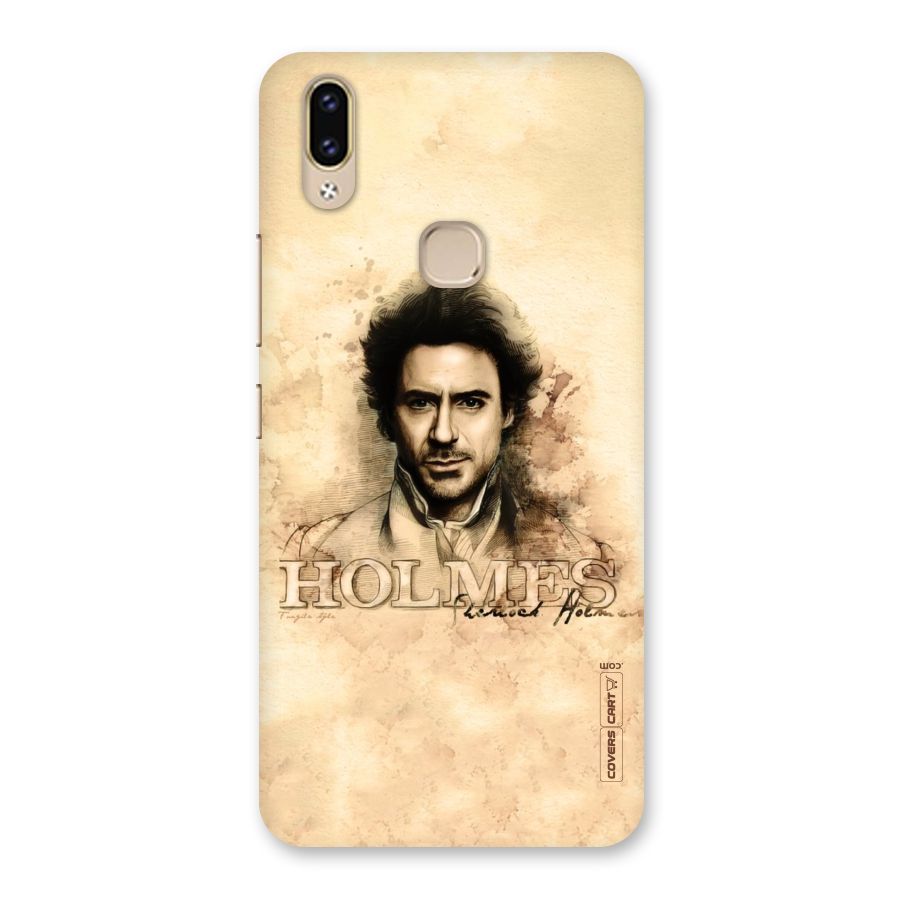Sherlock Holmes Fan Art Back Case for Vivo V9 Youth