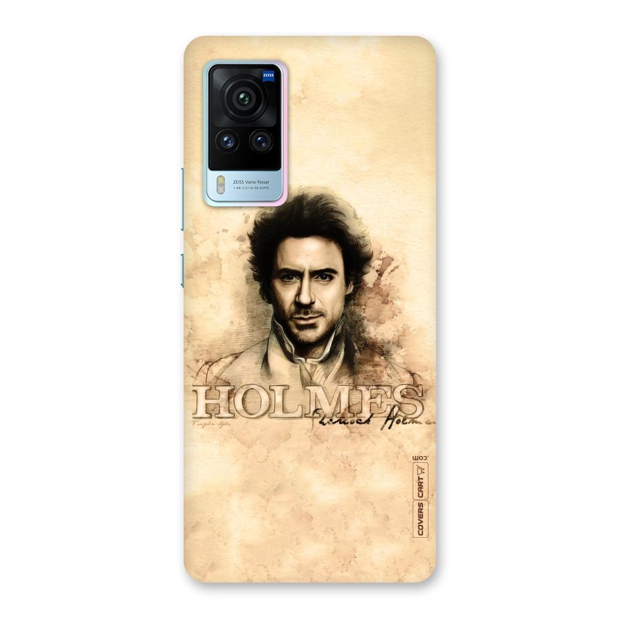 Sherlock Holmes Fan Art Back Case for Vivo X60 Pro