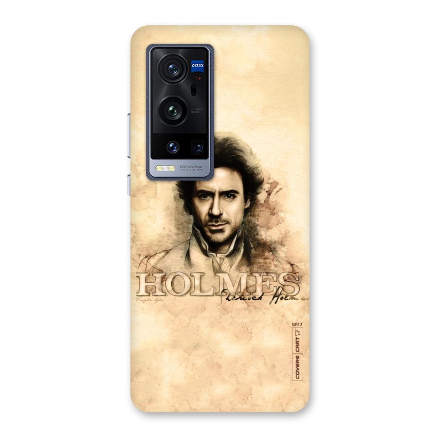 Sherlock Holmes Fan Art Back Case for Vivo X60 Pro Plus