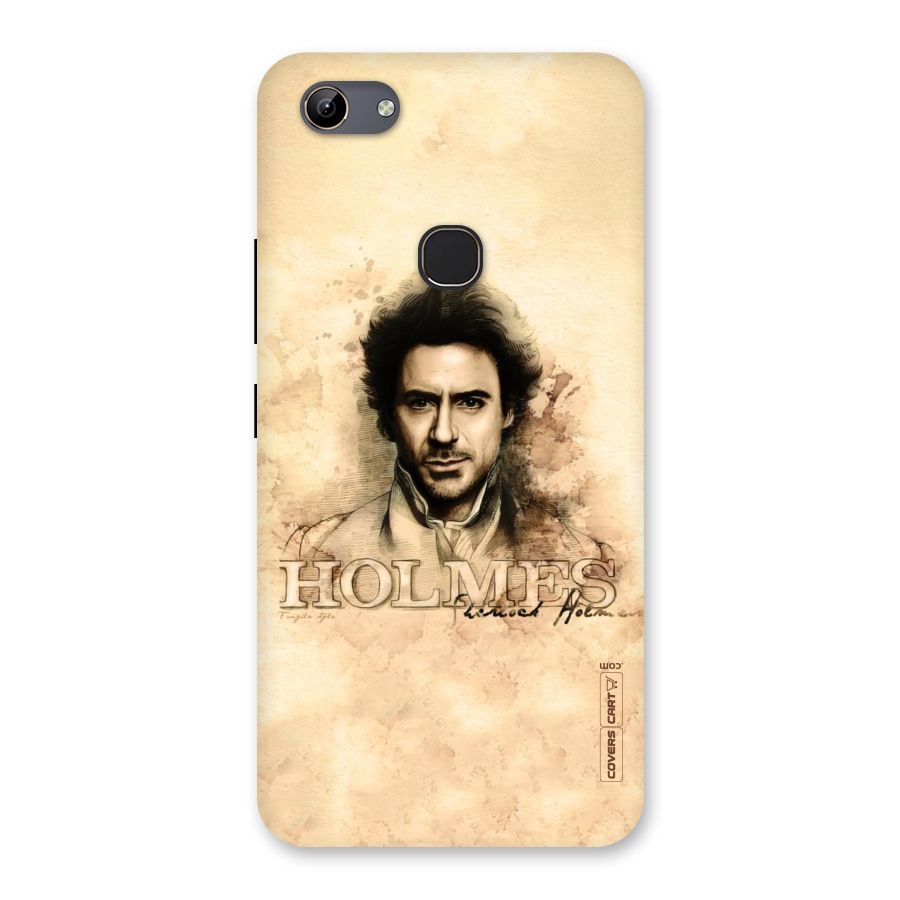 Sherlock Holmes Fan Art Back Case for Vivo Y81