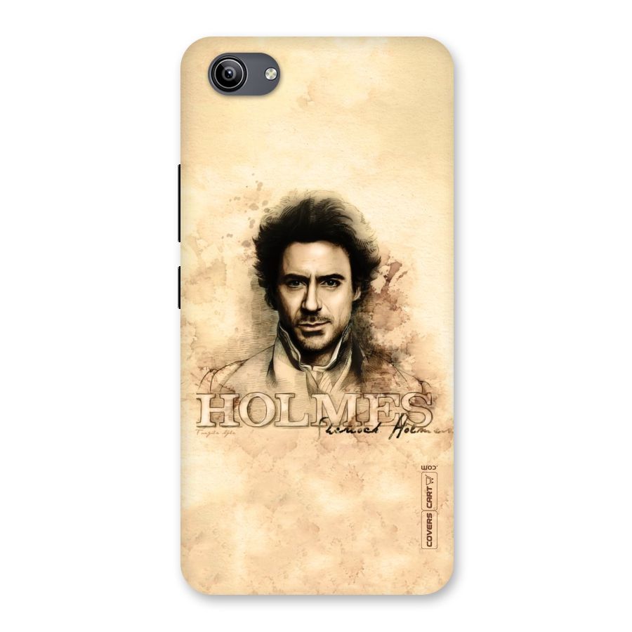 Sherlock Holmes Fan Art Back Case for Vivo Y81i