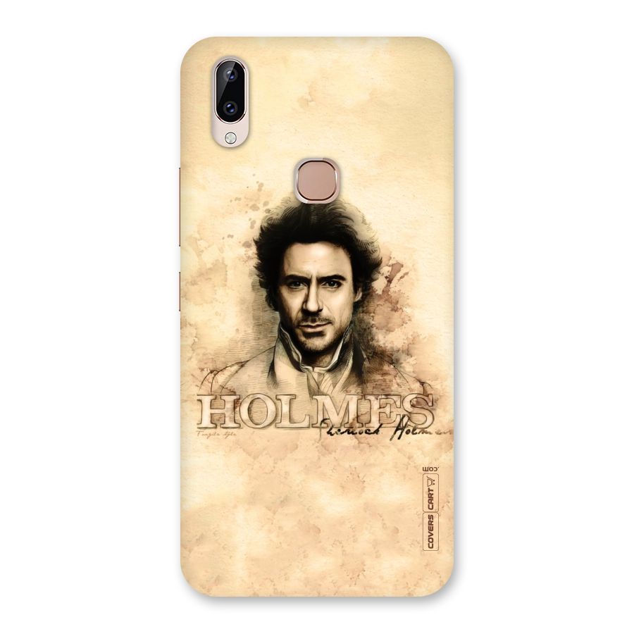 Sherlock Holmes Fan Art Back Case for Vivo Y83 Pro