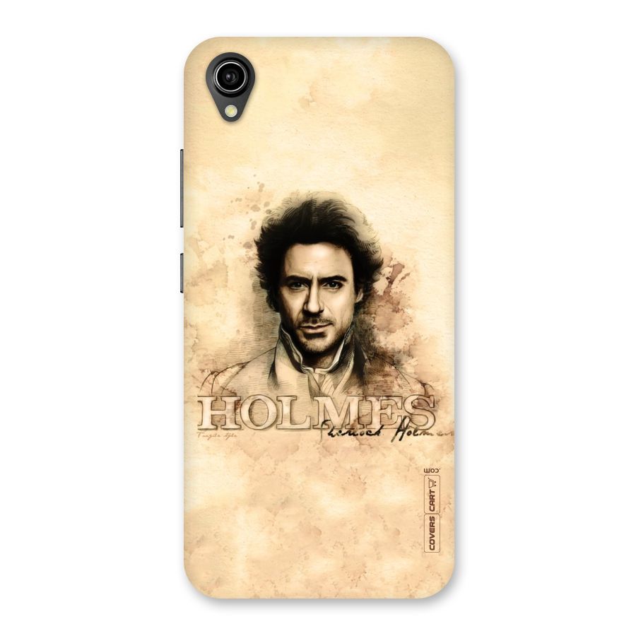 Sherlock Holmes Fan Art Back Case for Vivo Y90