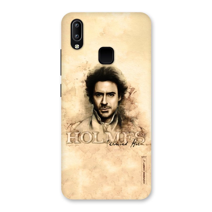 Sherlock Holmes Fan Art Back Case for Vivo Y93