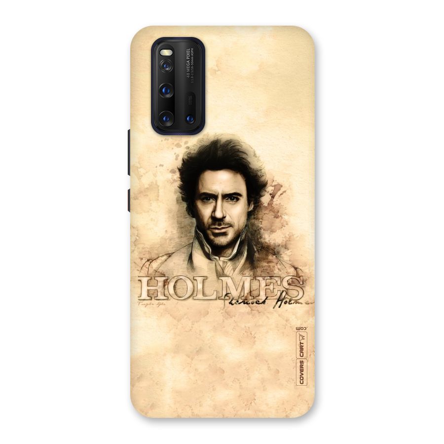 Sherlock Holmes Fan Art Back Case for Vivo iQOO 3