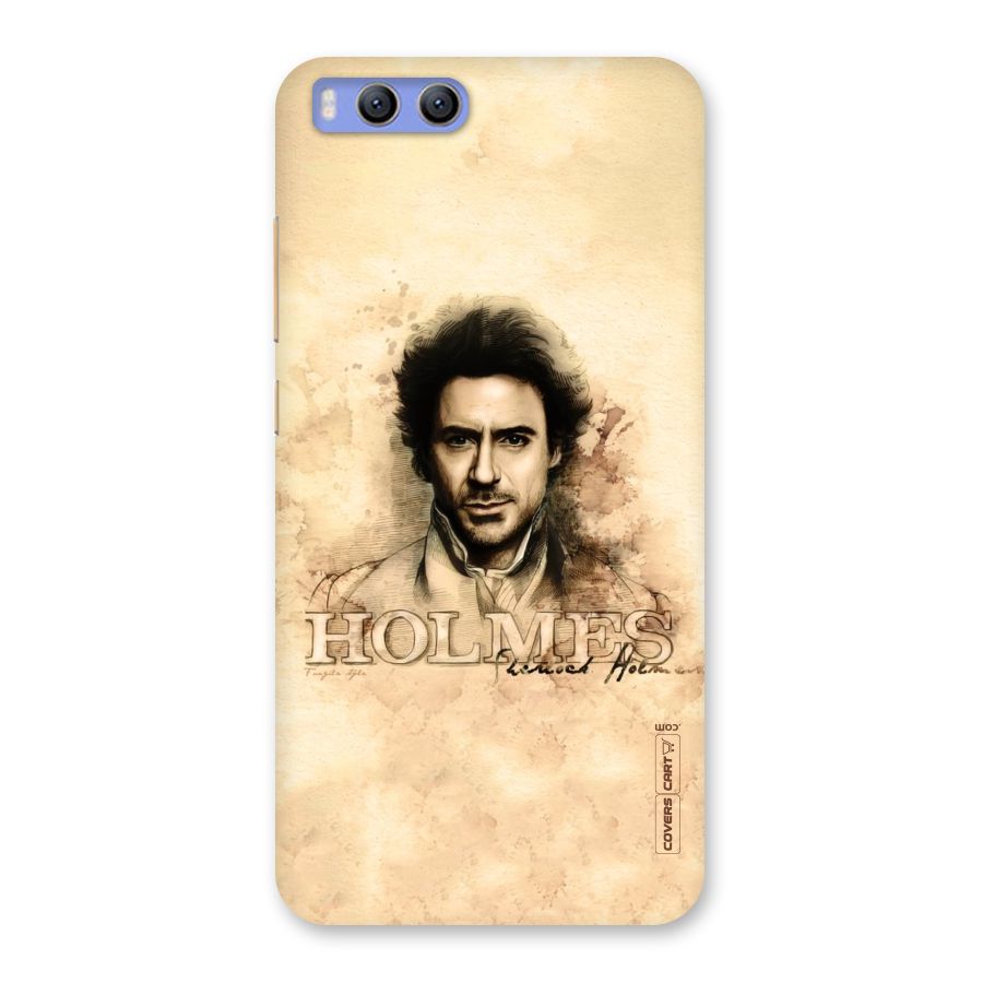 Sherlock Holmes Fan Art Back Case for Xiaomi Mi 6