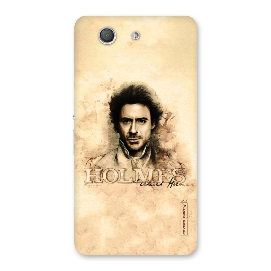 Sherlock Holmes Fan Art Back Case for Xperia Z3 Compact