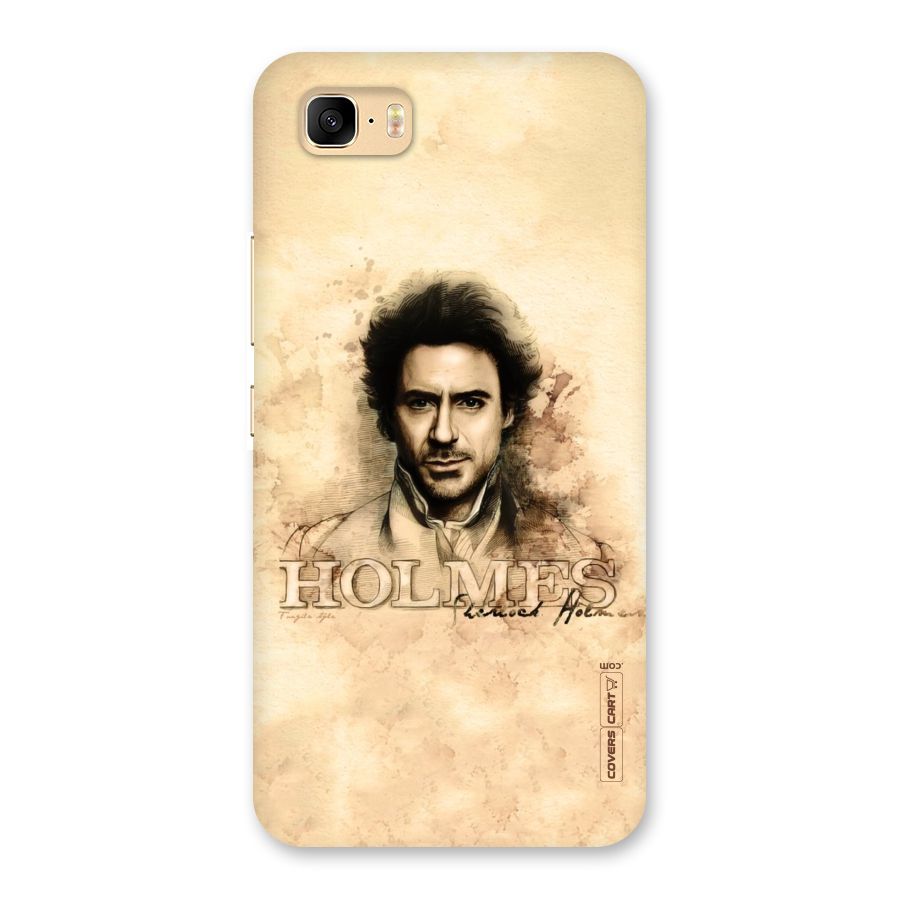 Sherlock Holmes Fan Art Back Case for Zenfone 3s Max