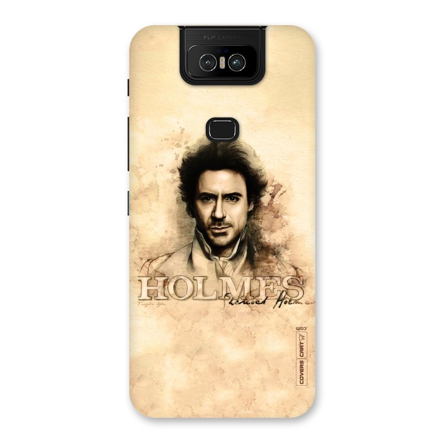 Sherlock Holmes Fan Art Back Case for Zenfone 6z