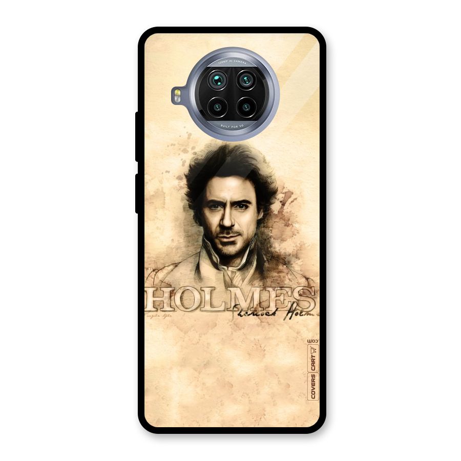 Sherlock Holmes Fan Art Glass Back Case for Mi 10i