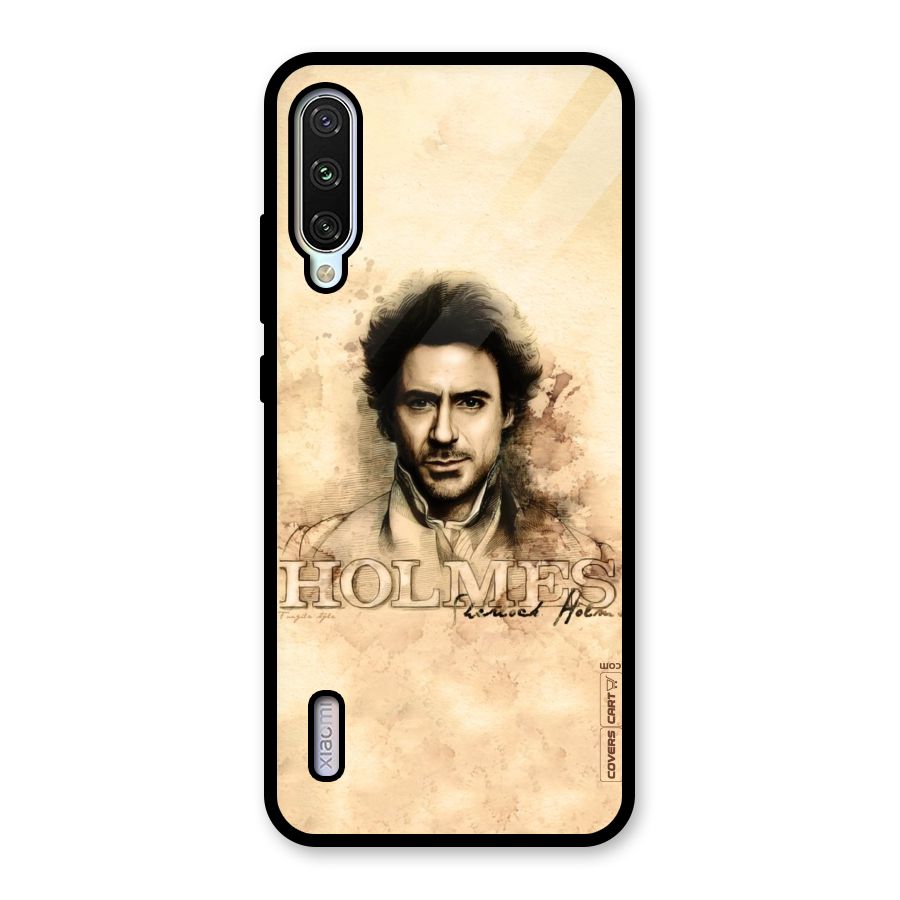 Sherlock Holmes Fan Art Glass Back Case for Mi A3