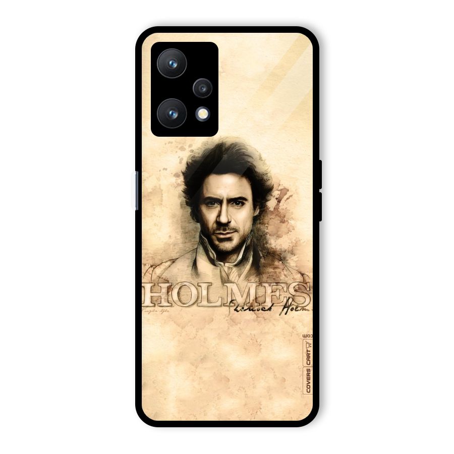 Sherlock Holmes Fan Art Glass Back Case for Realme 9 Pro 5G